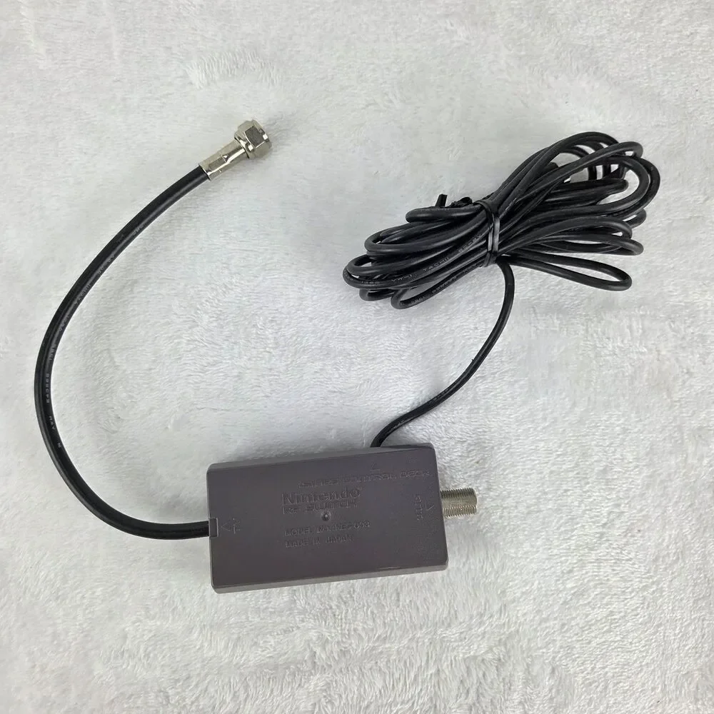 Nintendo NES RF Switch NES-003 OEM Original TV Adapter Made In Japan